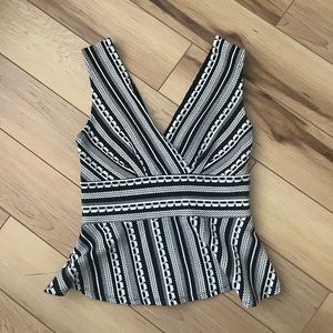 Anthropologie Peplum Knit Top